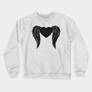 Heart with Wings Crewneck Sweatshirt